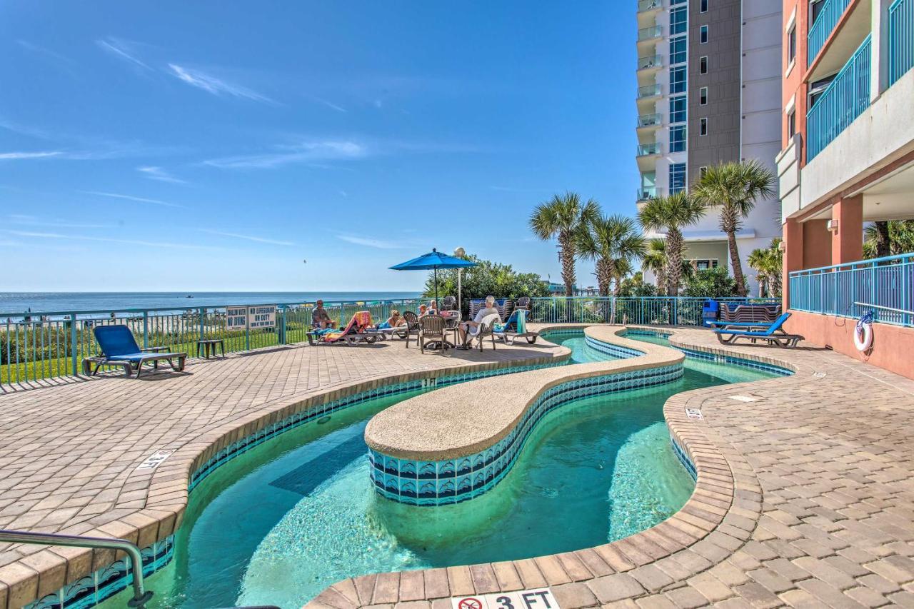 מירטל ביץ' Beachy Condo With Pool Access And Steps To Boardwalk! מראה חיצוני תמונה