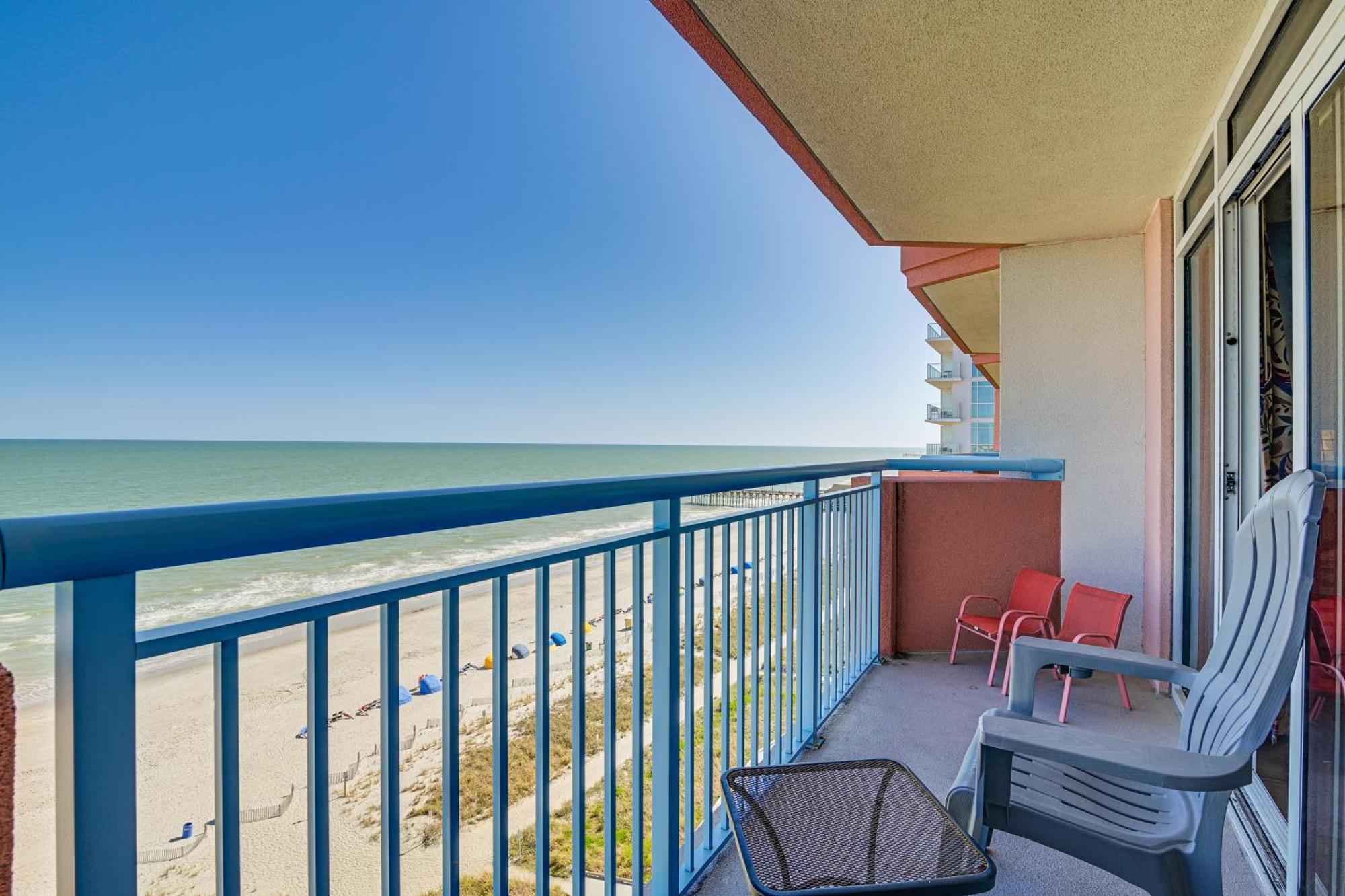מירטל ביץ' Beachy Condo With Pool Access And Steps To Boardwalk! מראה חיצוני תמונה