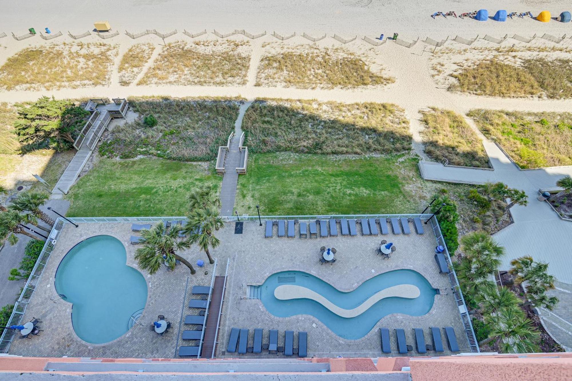 מירטל ביץ' Beachy Condo With Pool Access And Steps To Boardwalk! מראה חיצוני תמונה