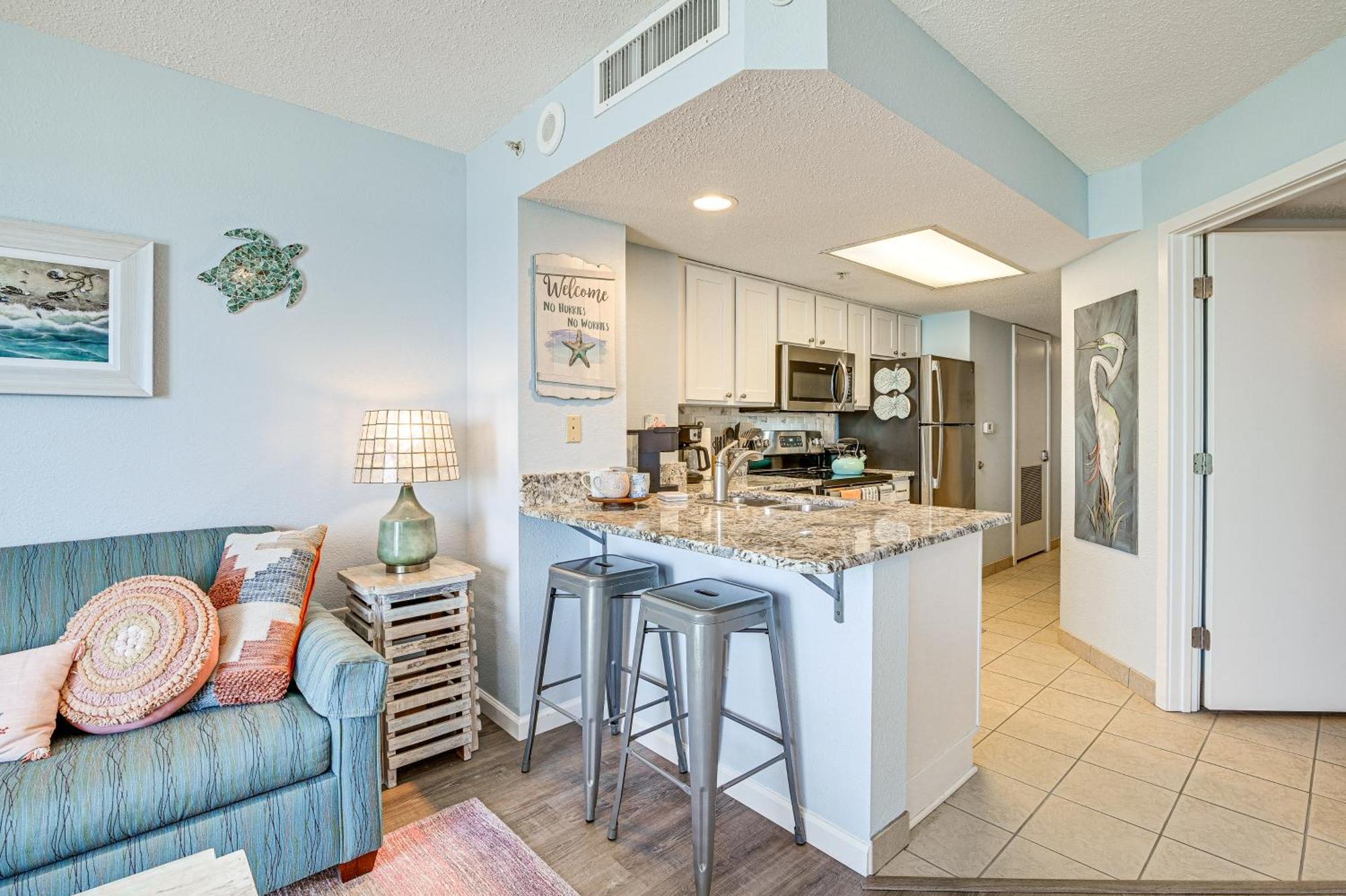 מירטל ביץ' Beachy Condo With Pool Access And Steps To Boardwalk! מראה חיצוני תמונה